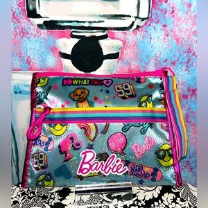 Barbie Multicolor Cosmetic Bag